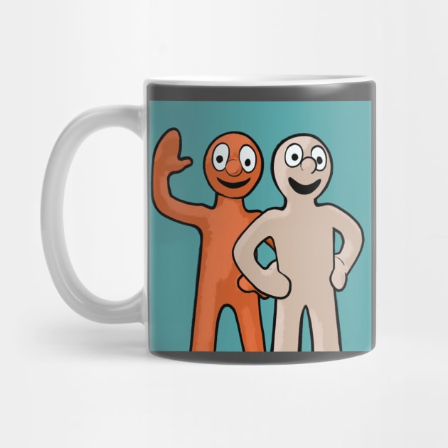 Morph and Chas by Pickledjo